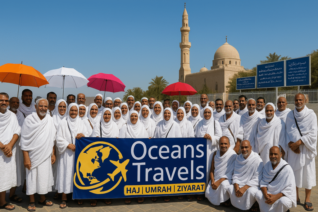 Pilgrims performing Umrah at Kaaba in Makkah – Umrah tour from Delhi