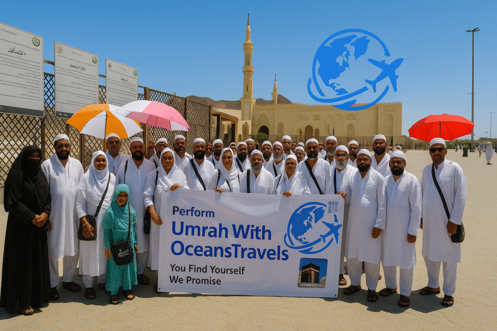 Pilgrims performing Umrah at Kaaba in Makkah – Umrah tour from Delhi